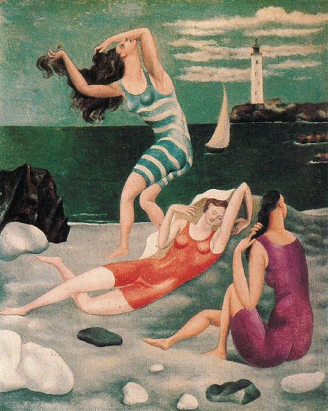 Pablo Picasso Classical Oil Painting Bathers Les Baigneuses